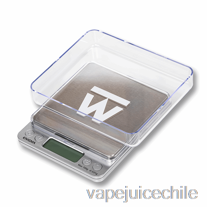 Vape Vhile Truweigh Enigma Mini Báscula Digital Plateada